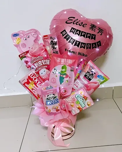 Bouquets & balloons — Package 121