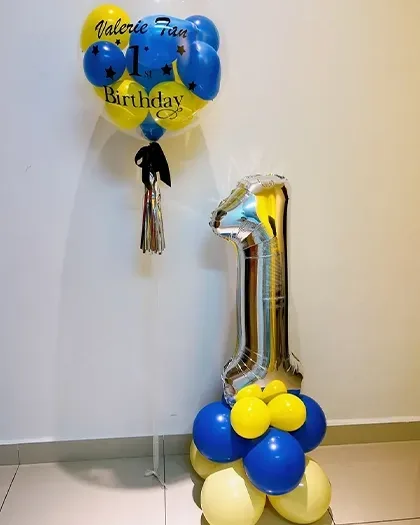 Bouquets & balloons — Package 136