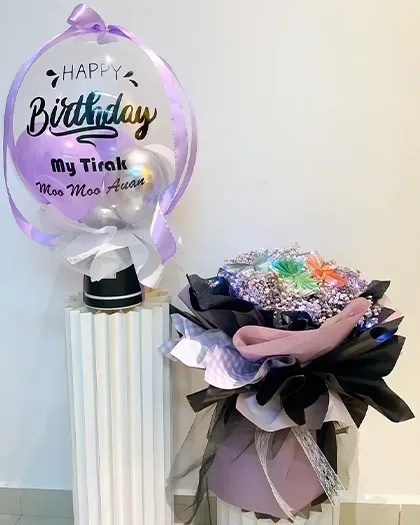 Bouquets & balloons — Package 146