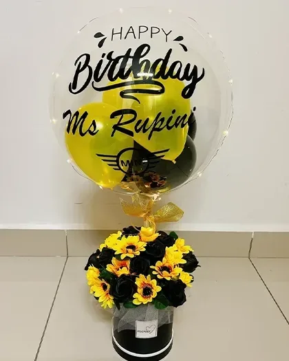 Bouquets & balloons — Package 196