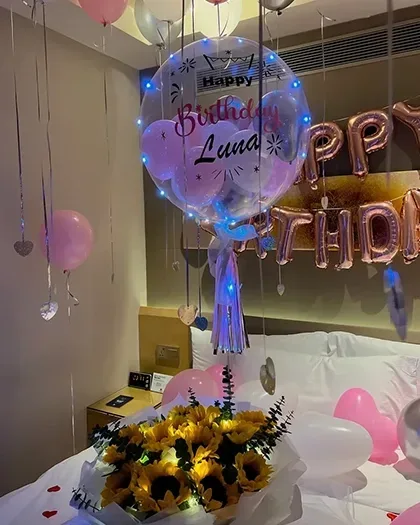 Bouquets & balloons — Package 203