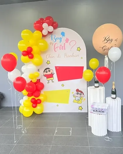 Bouquets & balloons — Package 239