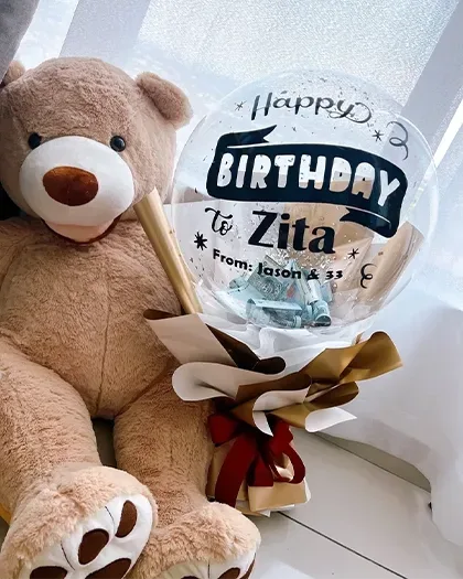 Bouquets & balloons — Package 279