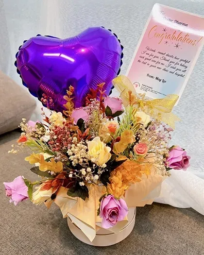 Bouquets & balloons — Package 67