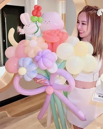 Bouquets & balloons — Package 80