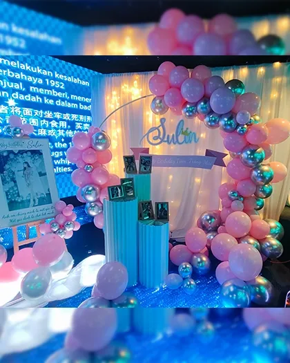 Birthdays & parties — Package 172