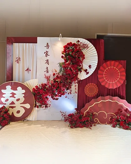 12/8ft Wedding Booth — Design 06