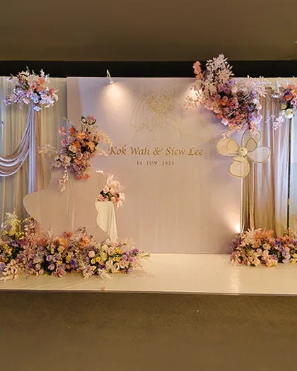 16/8ft Wedding Booth — Design 08
